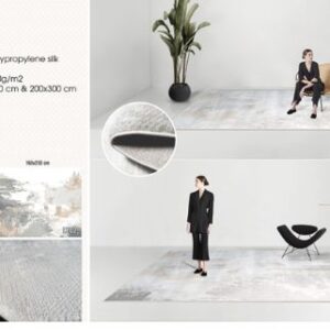 Hình ảnh phối cảnh thảm mỹ thuật LY02