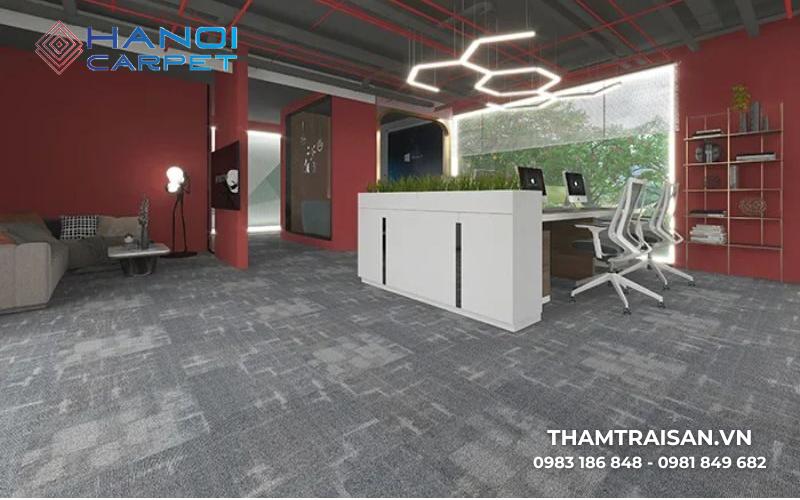Các loại thảm trải lót sàn phổ biến - Thảm tấm đế cao su Nalati