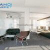 Hình ảnh sau khi thi công thảm cuộn 1 màu Indo TD