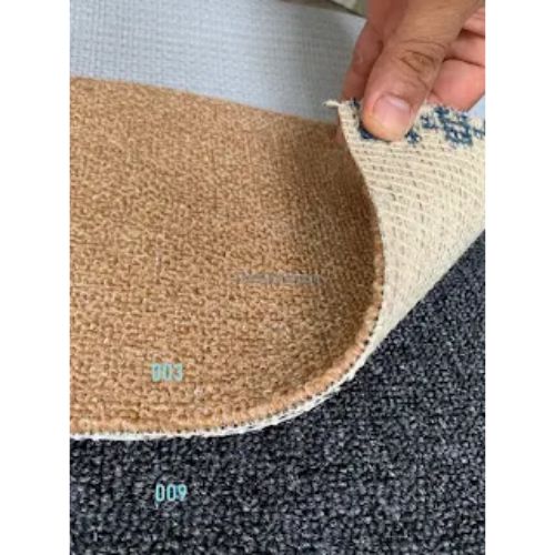 Hình ảnh cận cảnh chất liệu, độ dày thảm cuộn Indonesia mã TB-003