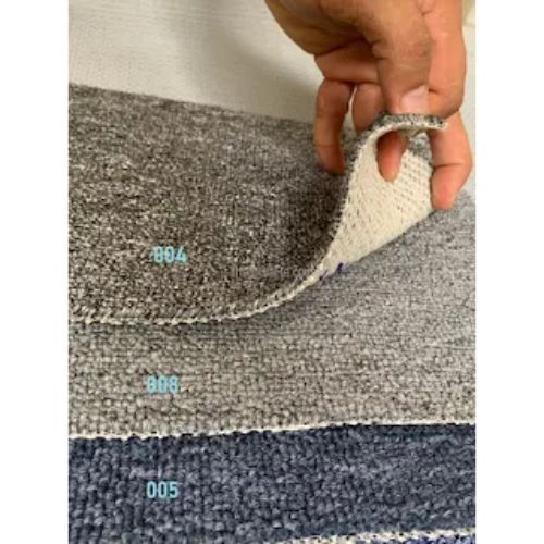 Hình ảnh cận cảnh chất liệu, độ dày thảm cuộn Indonesia mã TB-004
