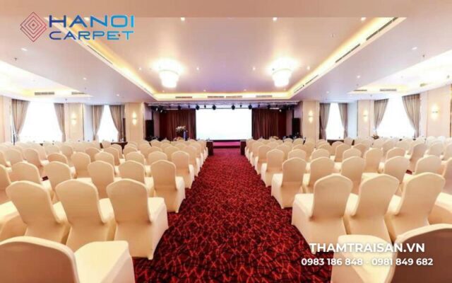 Thảm hội nghị hoạ tiết gợn sóng