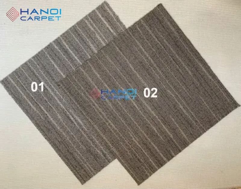 Bảng màu của thảm tấm RW