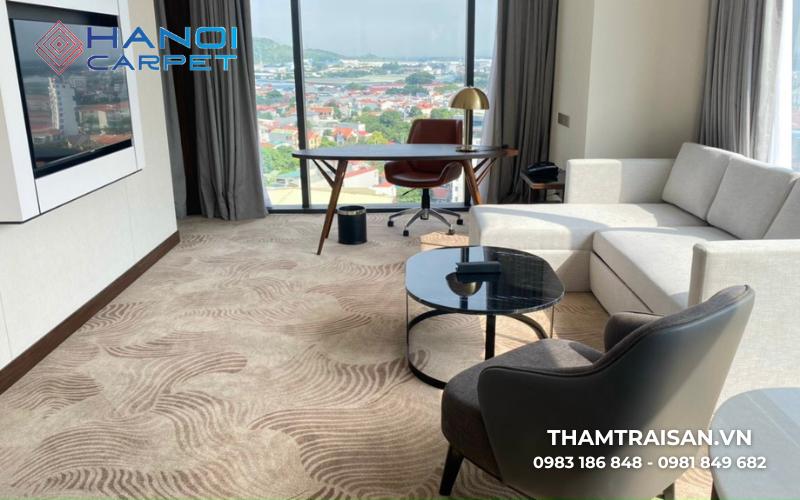 Thảm gia đình dệt từ sợi len