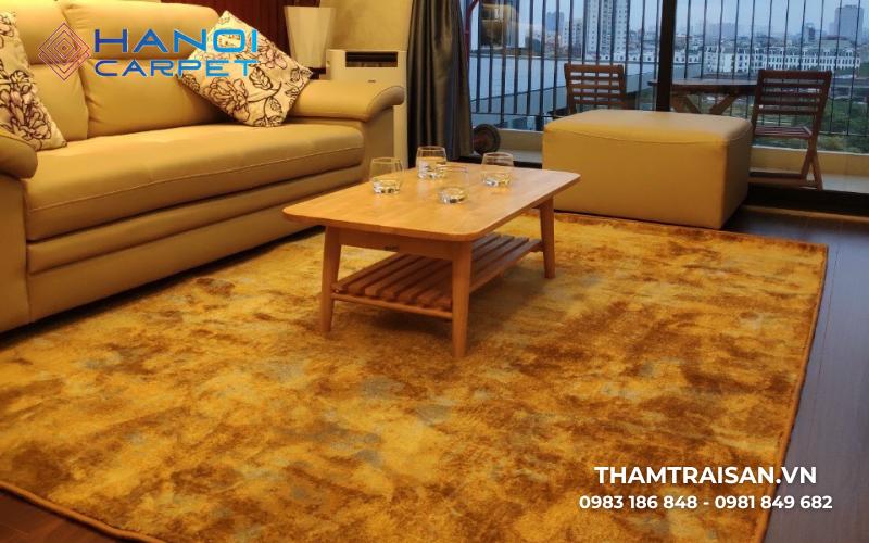 Thảm trải sàn cho gia đình làm từ viscose