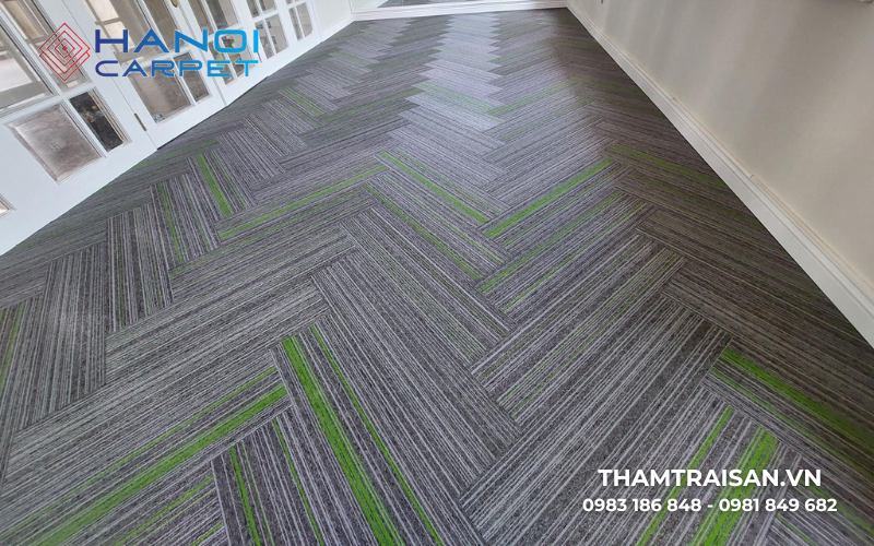 Thảm Texture vân chéo
