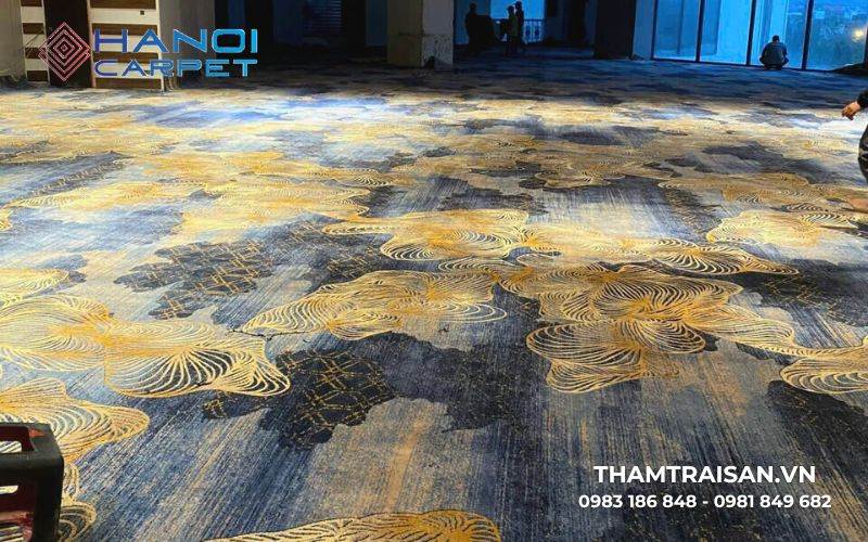 Thảm hoa văn nghệ thuật 3D