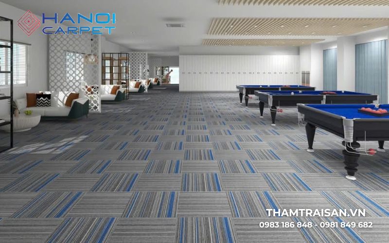 Những yếu tố nên cân nhắc khi mua thảm nỉ trải sàn bida