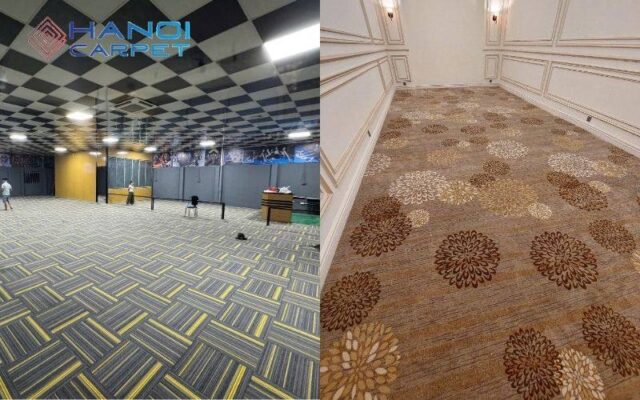 Thảm tấm và thảm cuộn là gì?