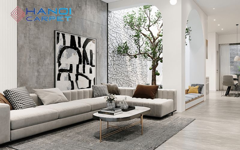 Những lỗi thường gặp khi sắp xếp đồ nội thất với thảm trang trí