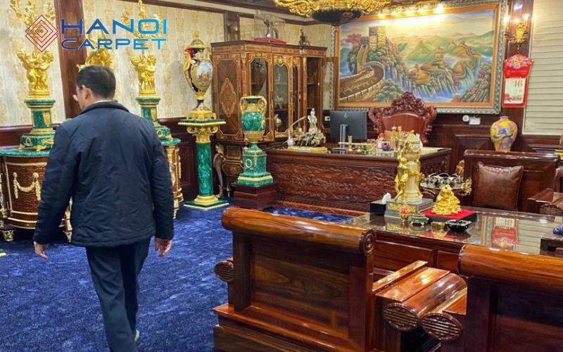 Hướng dẫn vệ sinh và bảo quản thảm lót ghế gỗ