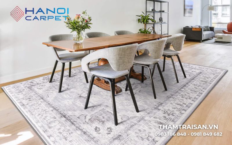 Cách chọn thảm trải phòng ăn phù hợp