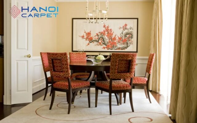 Các loại thảm trải phòng ăn phổ biến