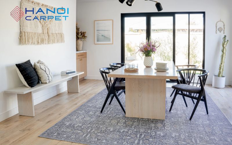 Tại sao nên sử dụng thảm trải phòng ăn?