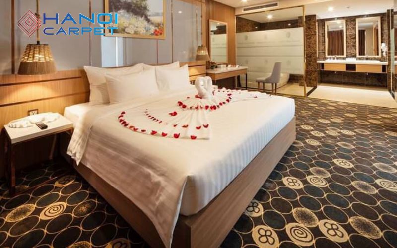 Vai trò của thảm trải phòng ngủ trong tiêu chuẩn xếp hạng khách sạn