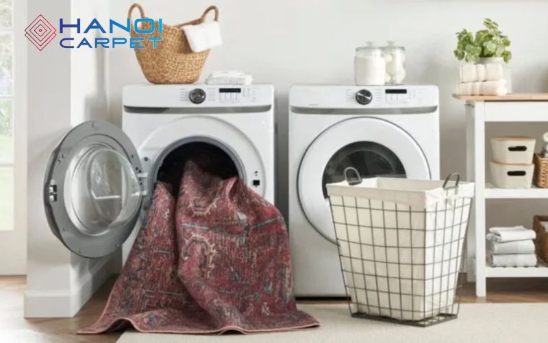 Thảm trải sàn có giặt máy giặt được không?