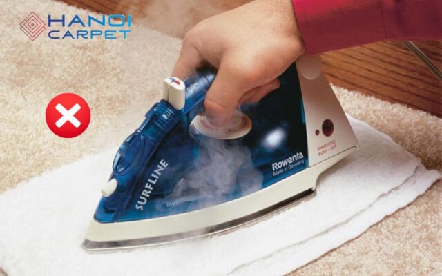 Cách phòng tránh thảm bị cháy trong quá trình sử dụng
