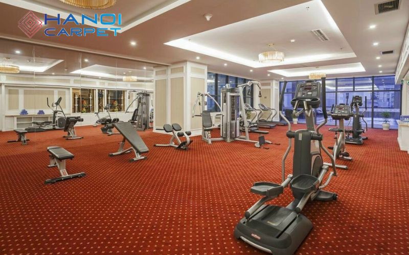 Tiêu chí cần lưu ý khi chọn thảm trải sàn cho phòng tập Gym