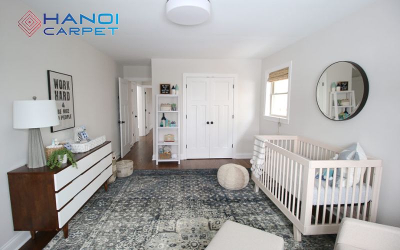 Cách chọn thảm trải sàn phù hợp cho gia đình có trẻ nhỏ