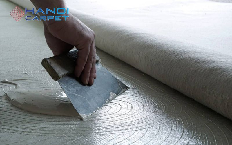 Keo dán thảm trải sàn là gì?