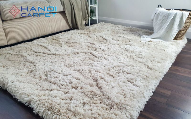 Nguyên nhân khiến thảm lông xù bị bay lông