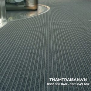 Hình ảnh phối cảnh thảm nhôm lối vào hạng nặng 18mm