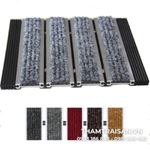 Hình ảnh phối cảnh thảm nhôm trải sàn chống trượt ALU 1044