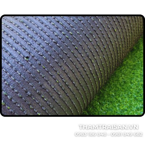 Mặt dưới thảm cỏ nhân tạo 3cm