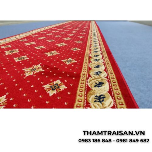 Bề mặt thảm len sự kiện phong cách cổ điển sang trọng