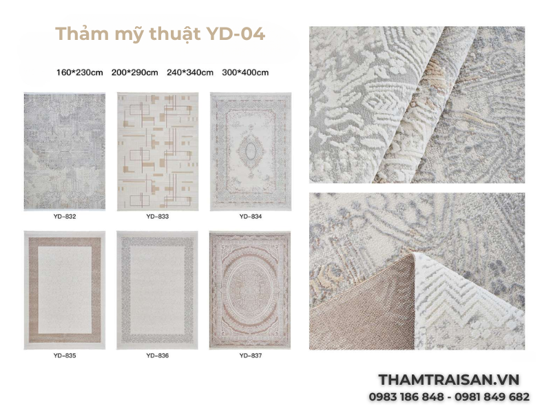 Thảm mỹ thuật YD-04