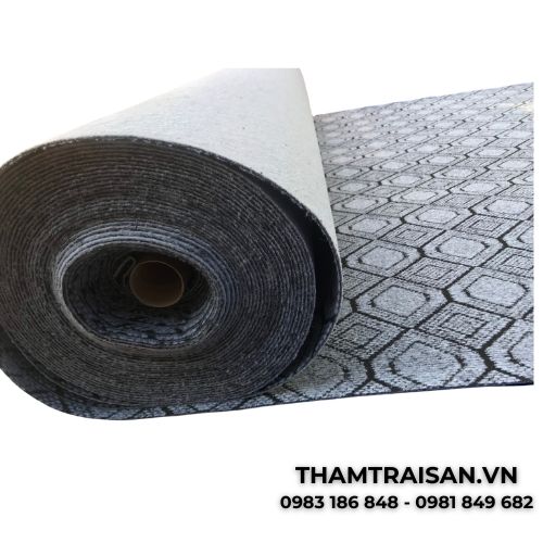 Cuộn thảm nỉ hoa văn Coka sự kiện