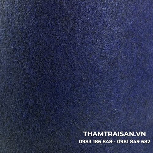 Thảm nỉ sự kiện Carpet trơn màu xanh navy