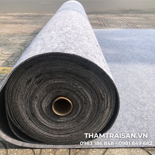 Cuộn thảm nỉ sự kiện dày sọc NDS10 màu