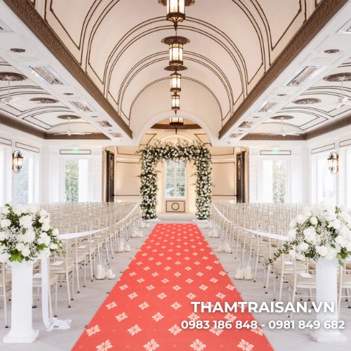Thảm nỉ sự kiện hoa văn Carpet
