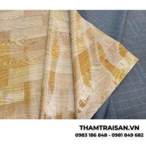 Hình ảnh thảm simili trải sàn giả gỗ SCK5B0452