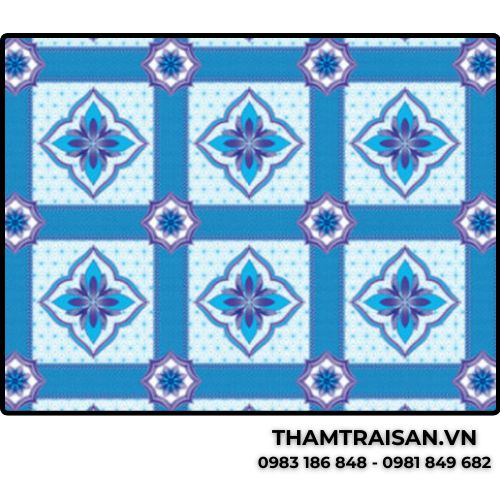 Hoa tiết thảm simili trải sàn hoa văn