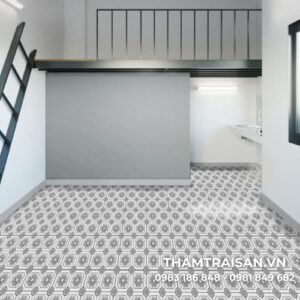 Thảm simili trải sàn hoa văn chống thấm Carpet
