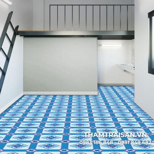 Thảm simili trải sàn hoa văn chống thấm Carpet