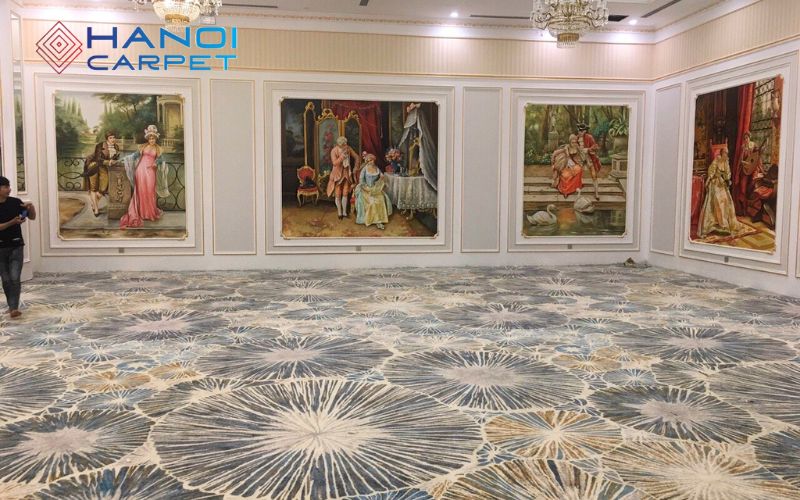 Thảm trải sàn khách sạn do Hanoi Carpet thực hiện