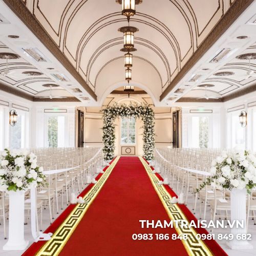 Thảm len sự kiện phong cách cổ điển