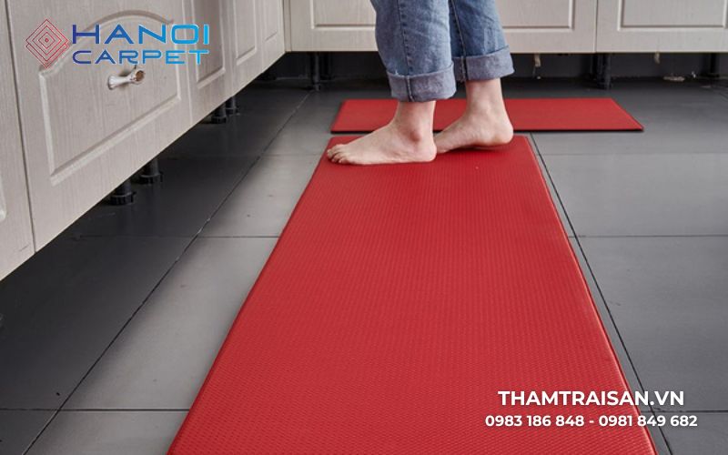 Thảm nhựa dùng khu vực bếp nấu