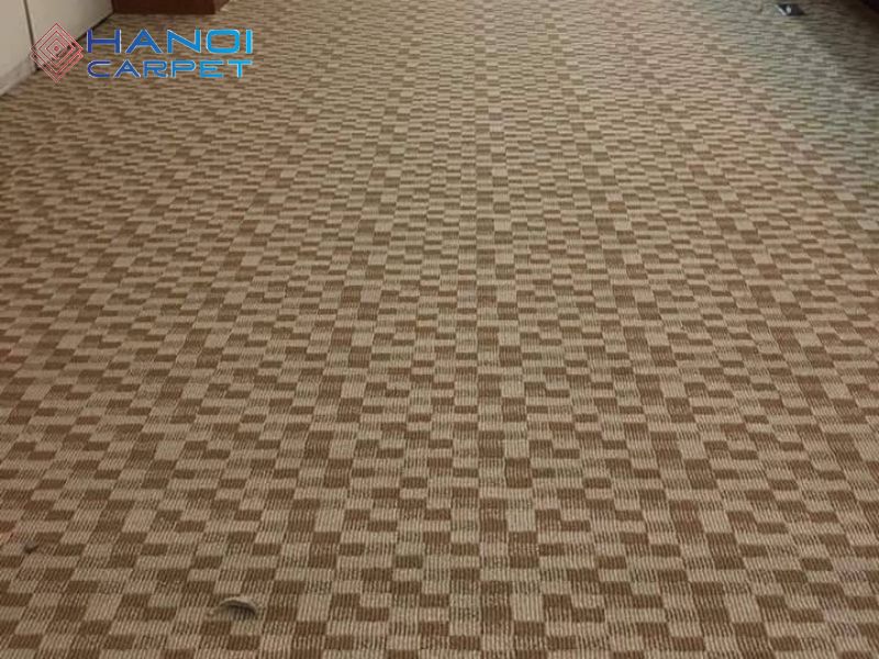 Thảm sảnh khách sạn tone màu trầm