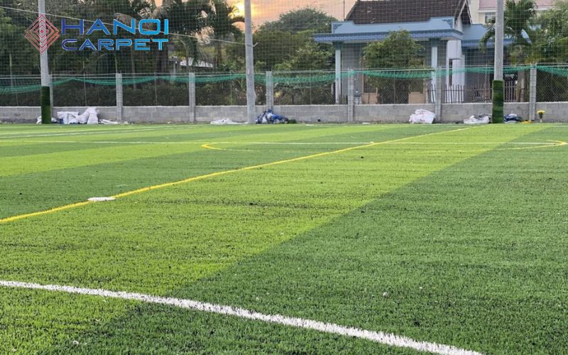 Thi công thảm cỏ cho sân thể thao