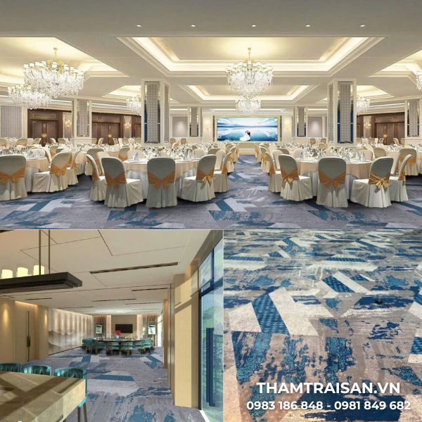 Hình ảnh hoàn thiện thi công thảm VI001