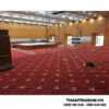 Hình ảnh thi công thảm khách sạn VI004