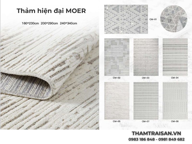 Thảm hiện đại MOER