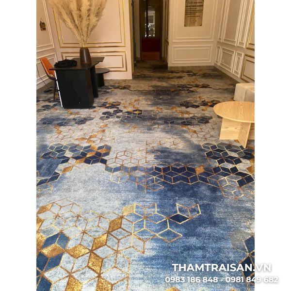 Thảm khách sạn VI027 sau khi hoàn thiện