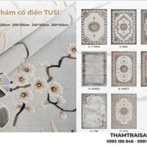 Thảm mỹ thuật TUSI và hình ảnh thực tế