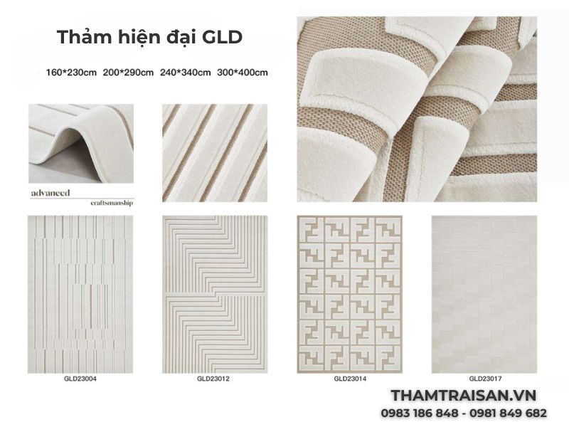 Thảm mỹ thuật hiện đại GLD