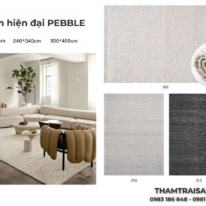 Thảm mỹ thuật hiện đại PEBBLE
